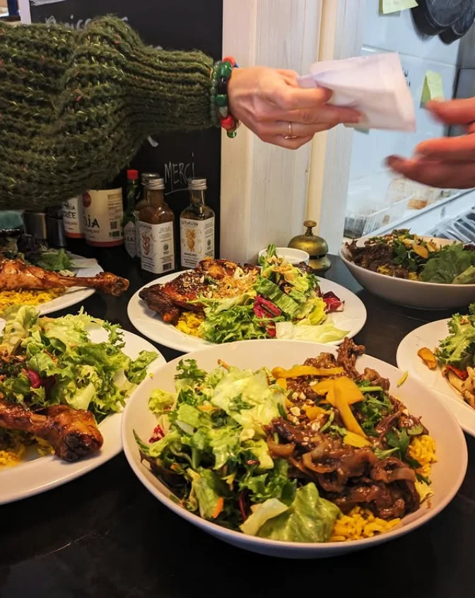 Les assiettes du Combo